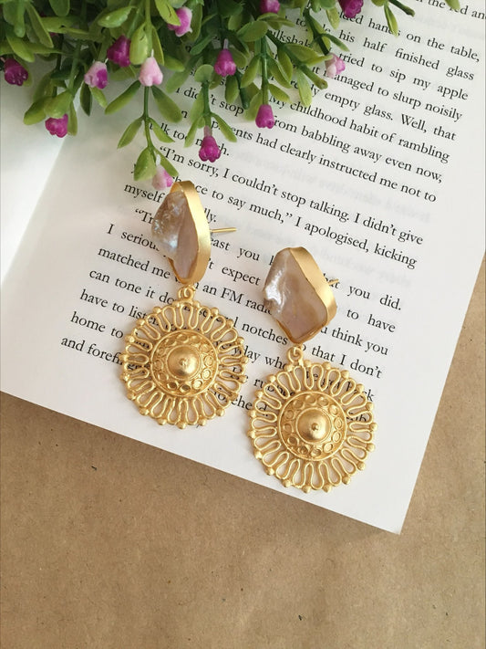 Clory Circular Earrings