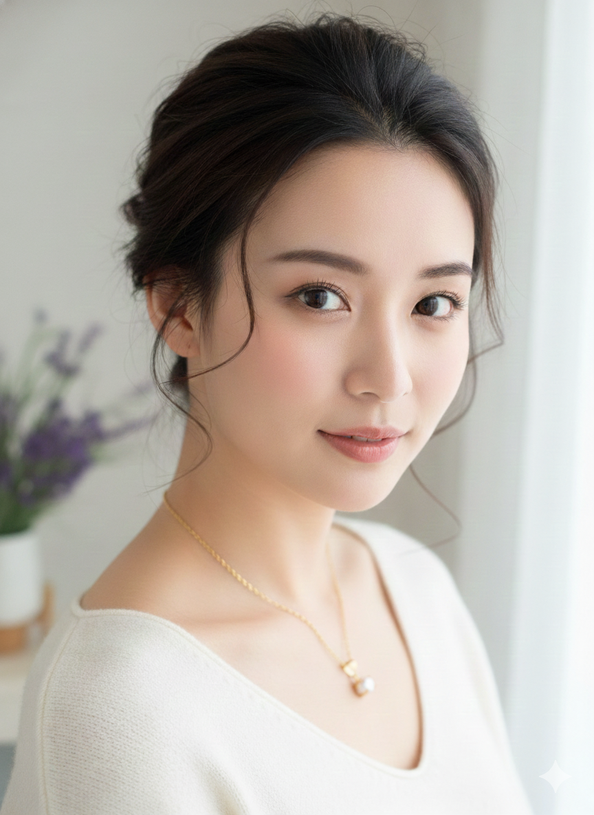 Real Pearl Pendant Necklace