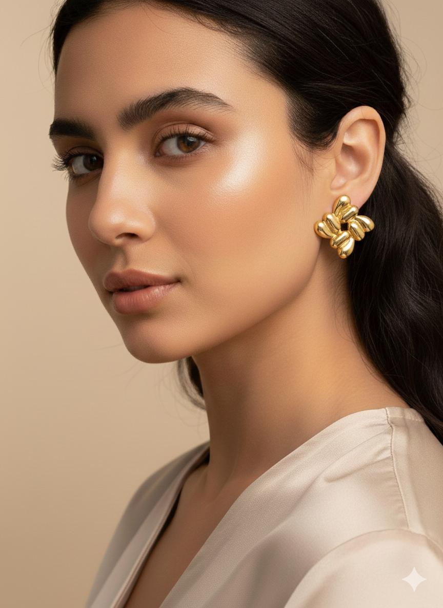 Petal Statement Studs