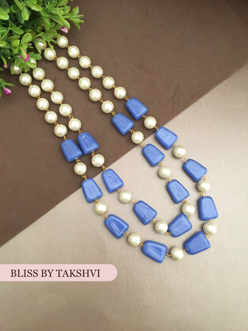 Glass Beads Double Layer Mala