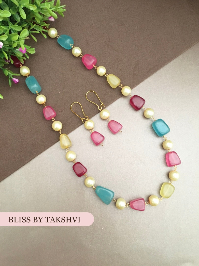 Glass Beads Double Layer Mala