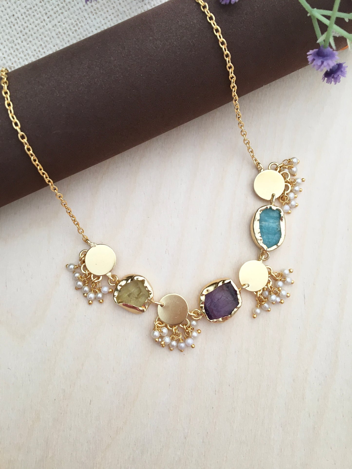 Cluster Charm Necklace | BlissByTakshvi