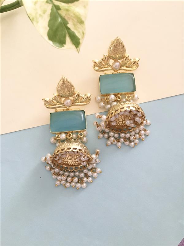 Long Traditional Jhumki Earring