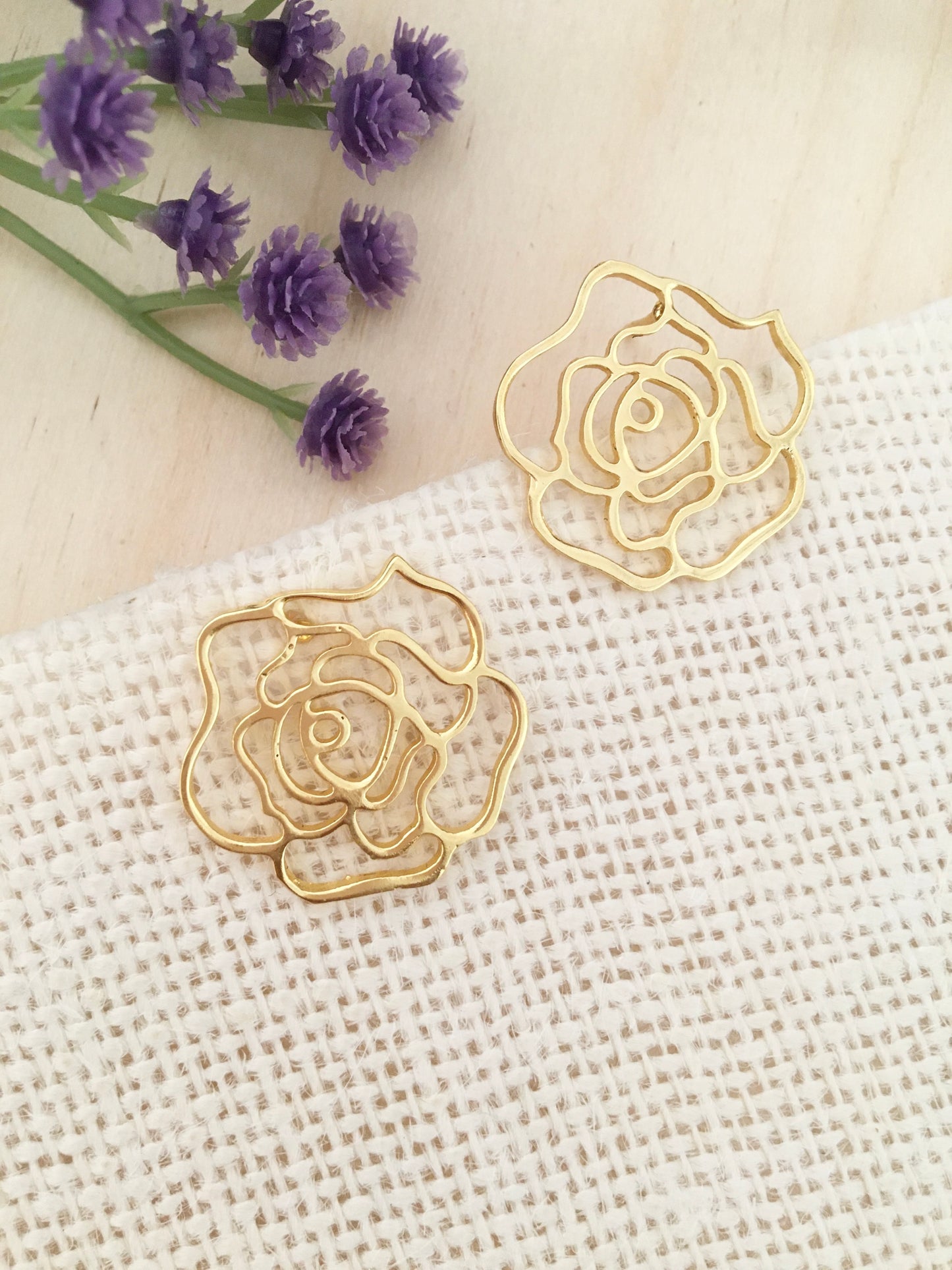 Golden Bloom Earrings