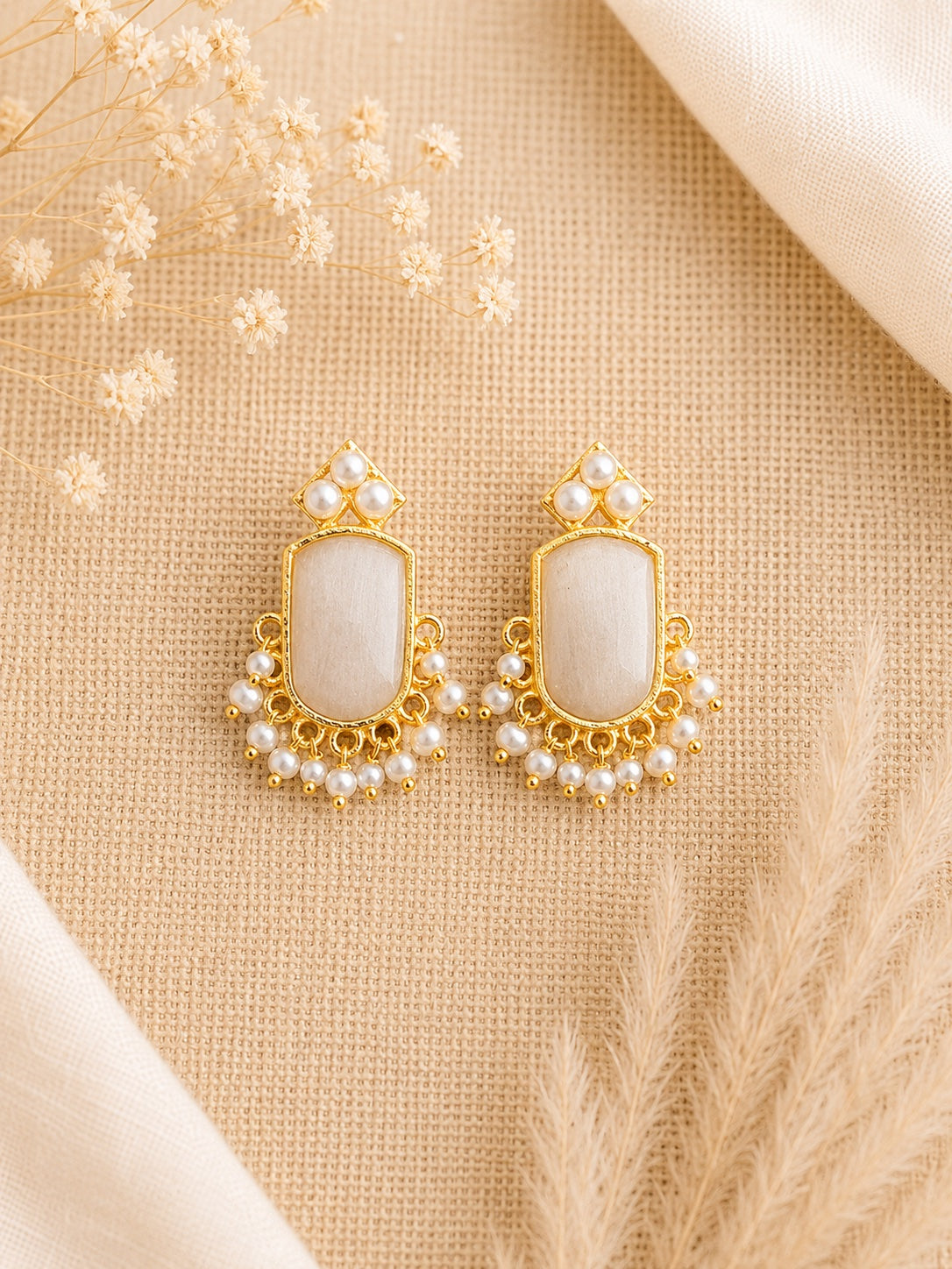 Shashi Drop Stud Earrings