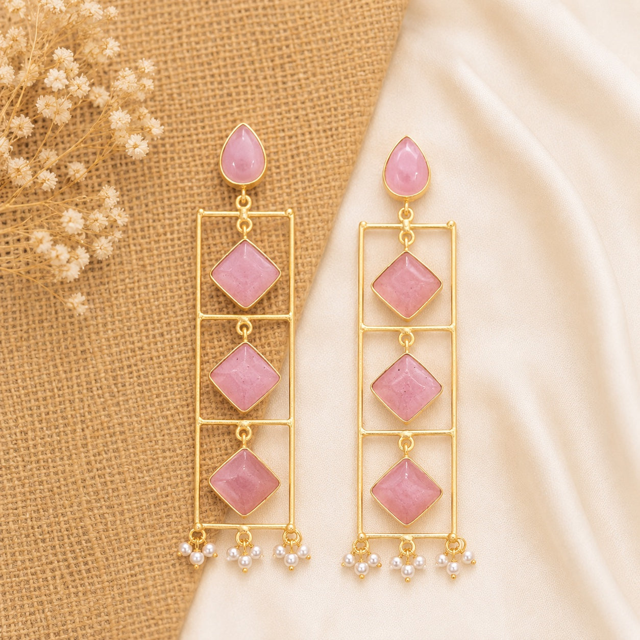 Manjari Frame Earrings