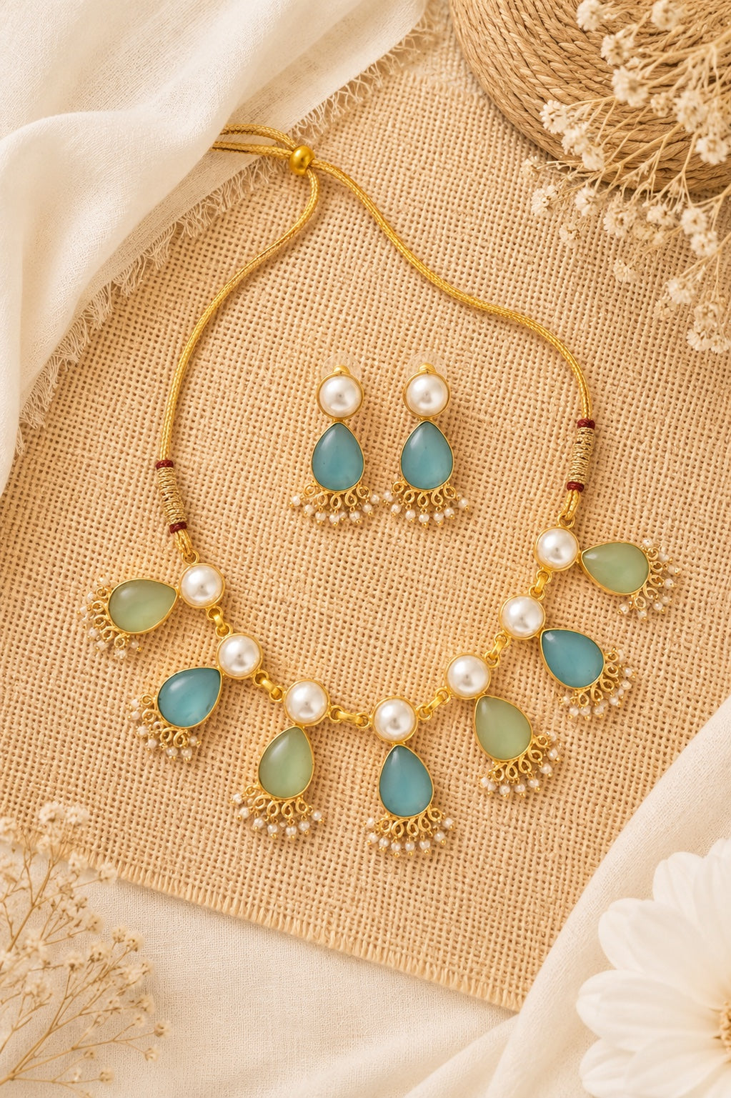 Jal Statement Necklace Set