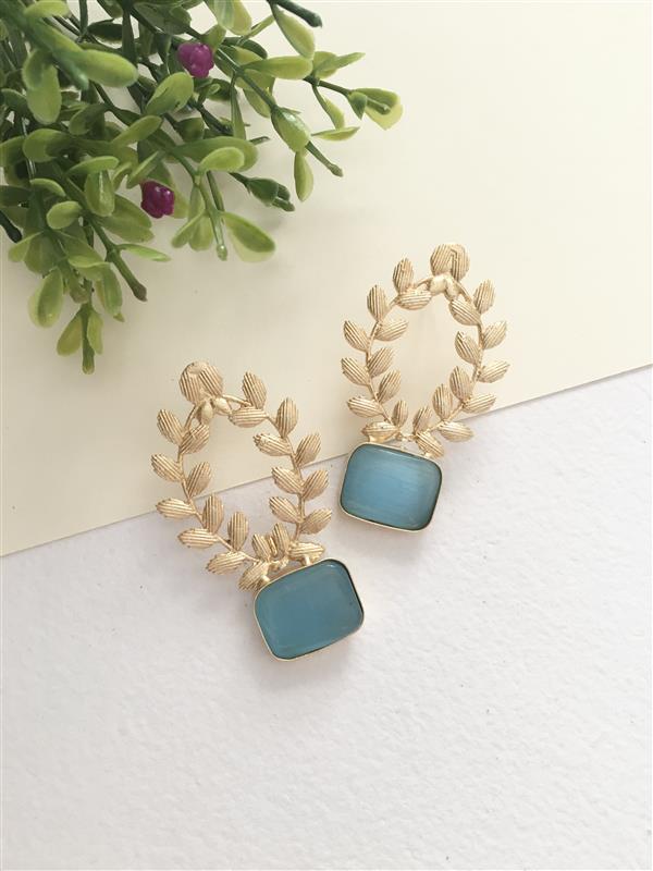 Leaf Stud Earring