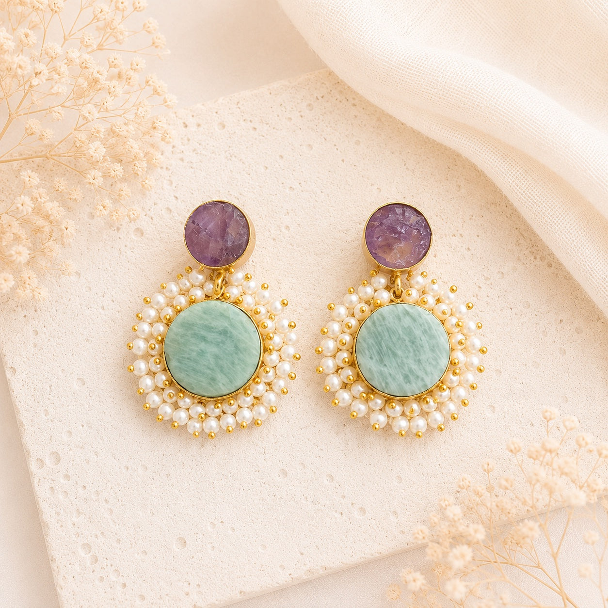 Maitri Halo Earrings