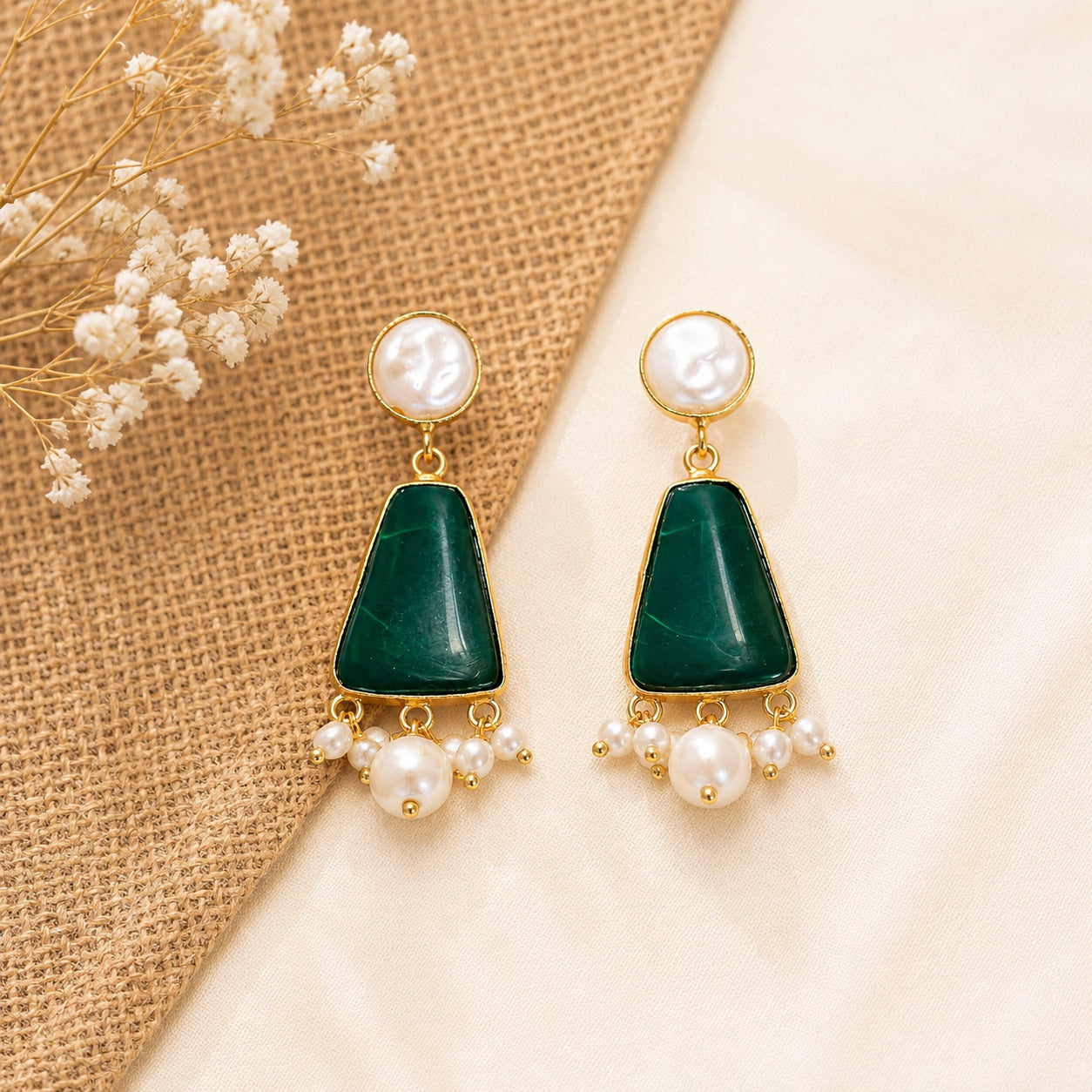 Tria Drop Earrings