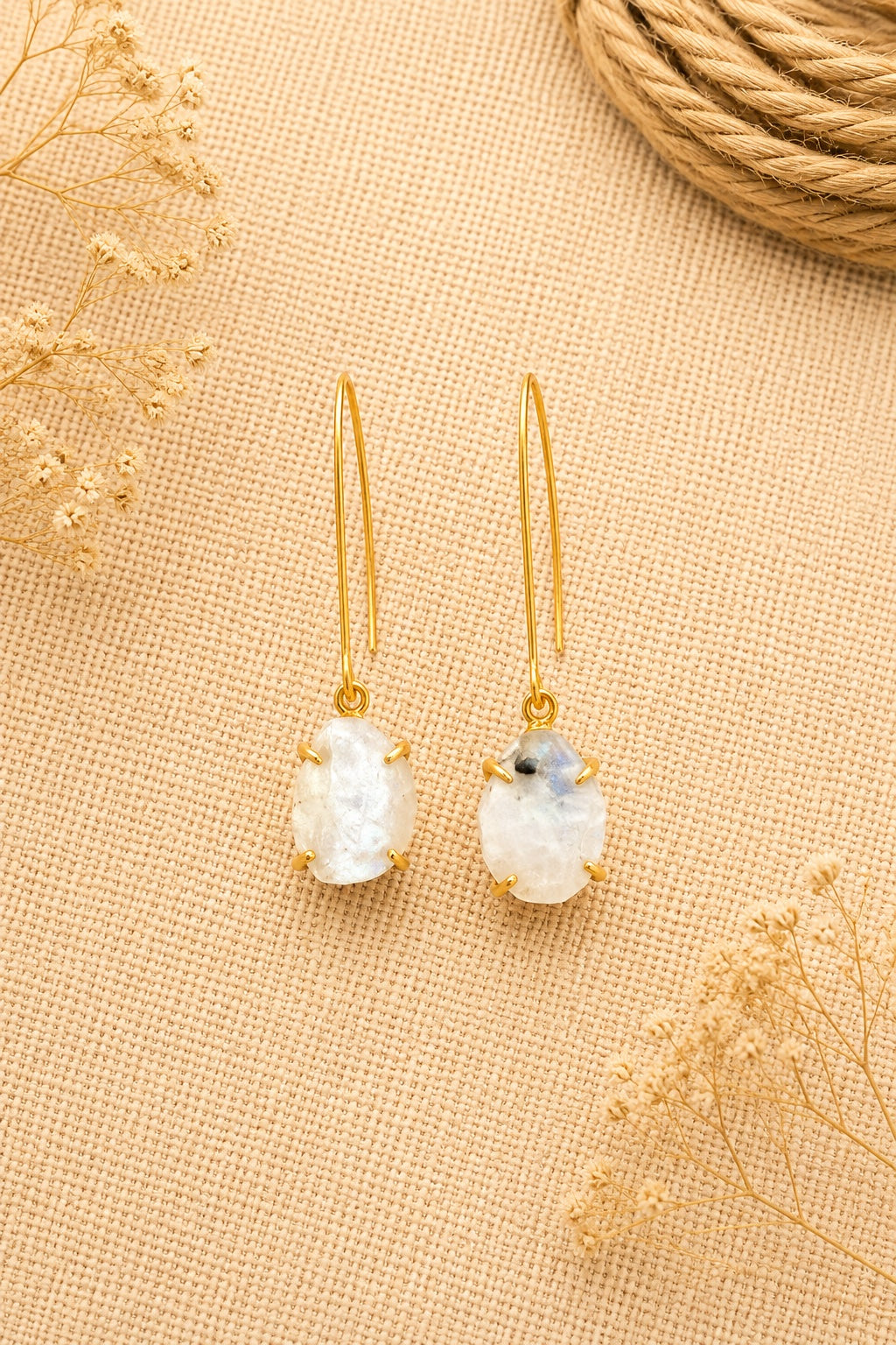 Rainbow Wire Drop Earrings