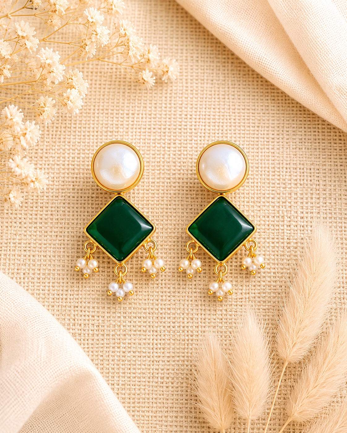 Nivika Drop Earrings