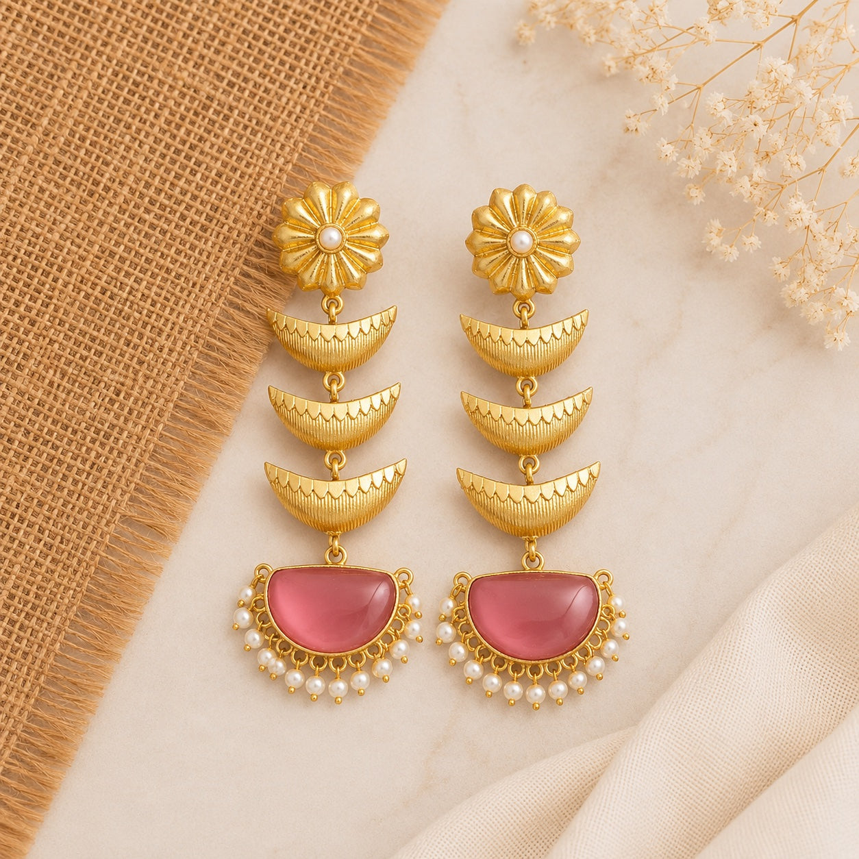 Poonam Statement Earrings