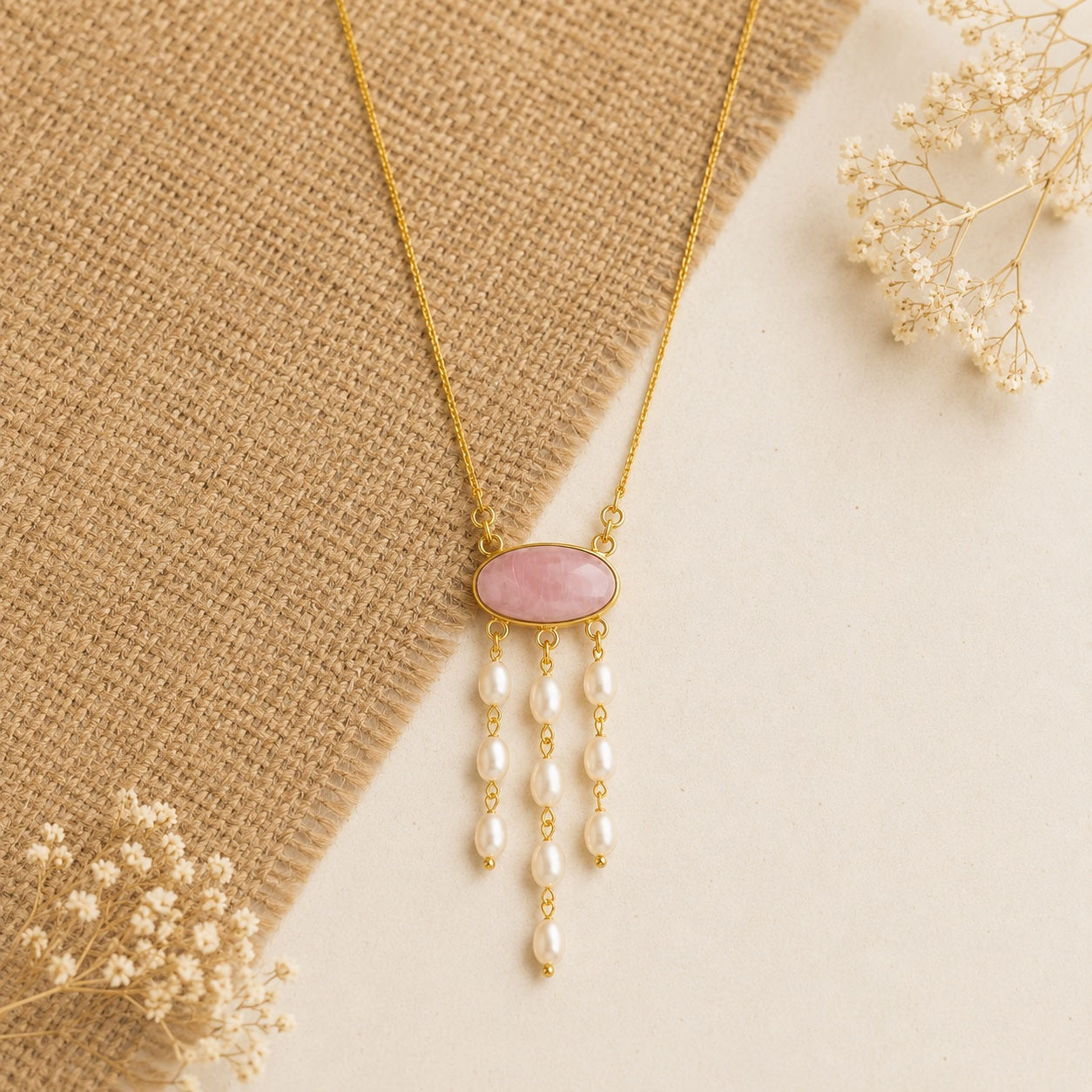 Tavishi Beaded Tassel Pendant