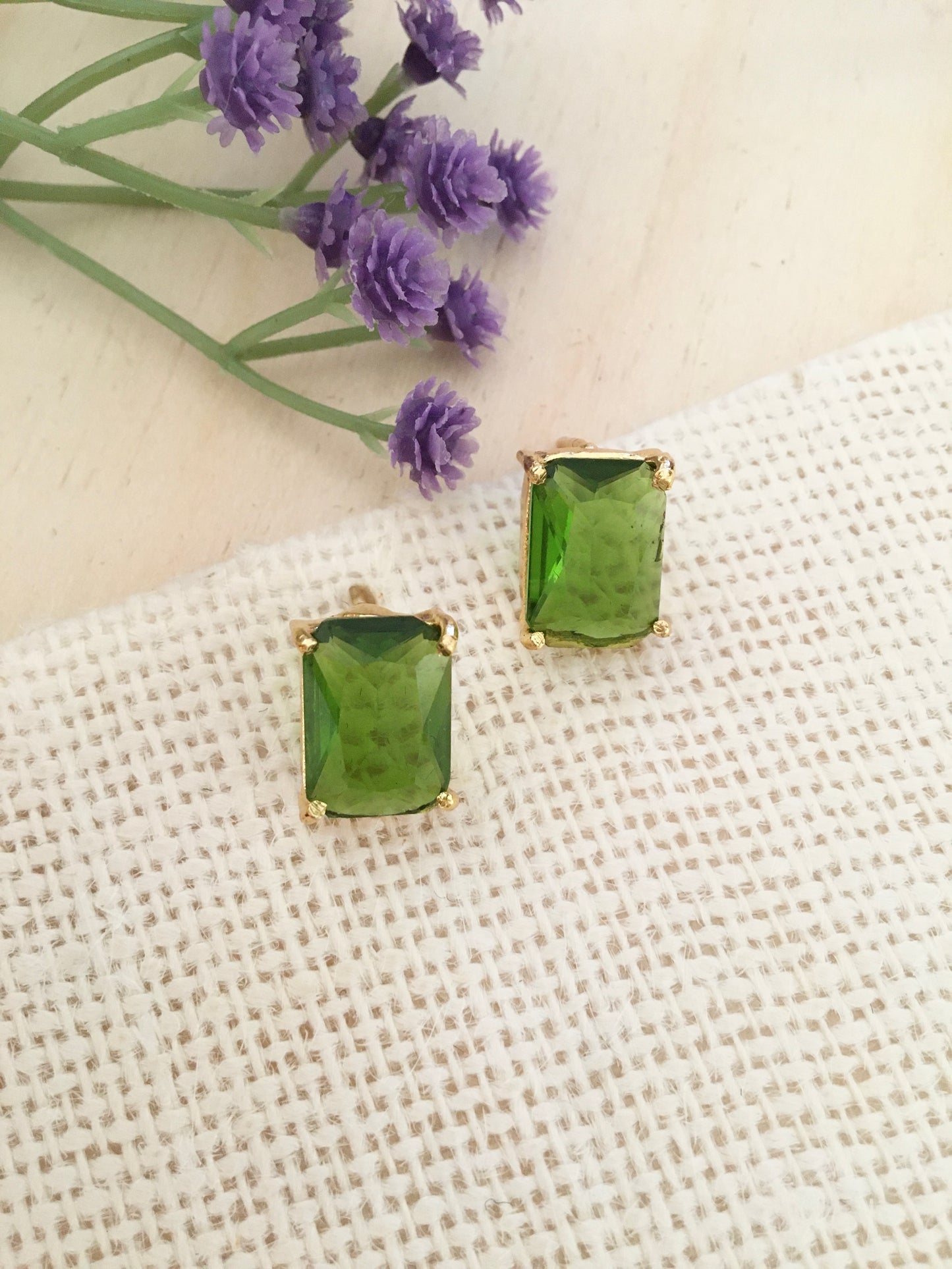 vibrant shiney studs