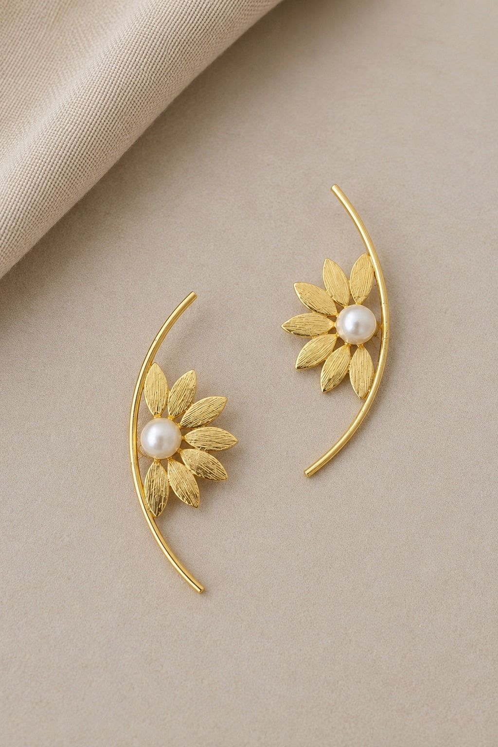 Freya Bloom Hook Earrings