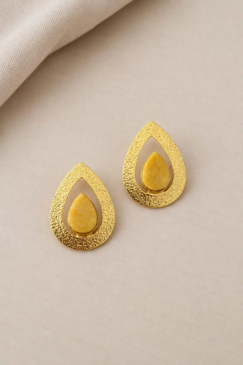 Maeve Teardrop Stud Earrings