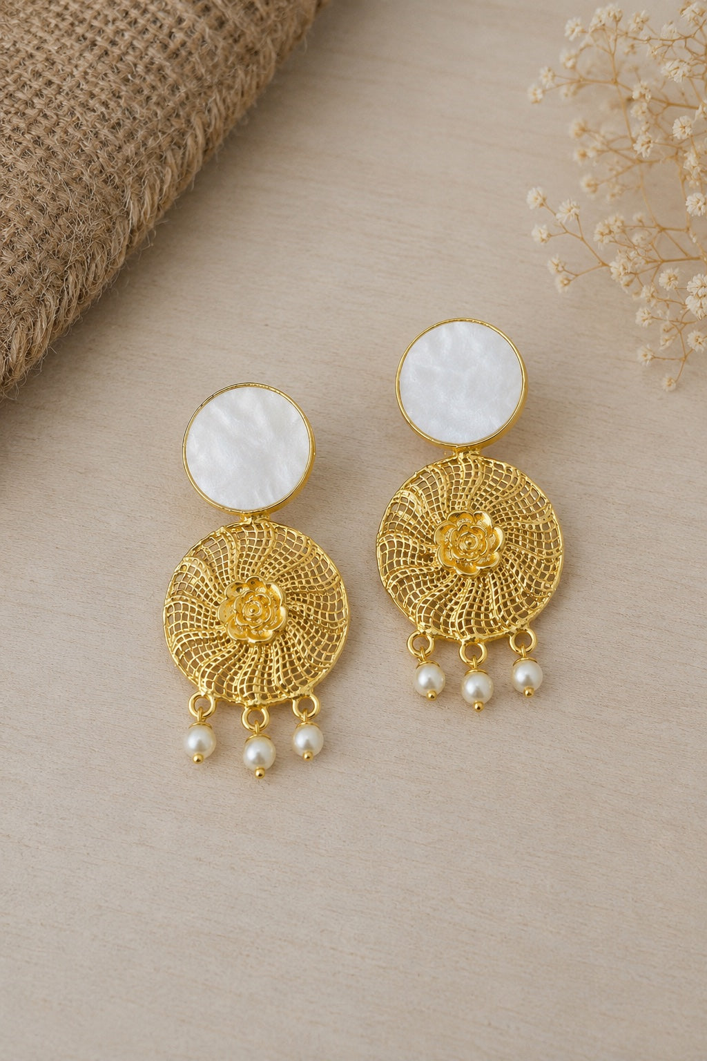 Mirelle Pearl Drop Earrings