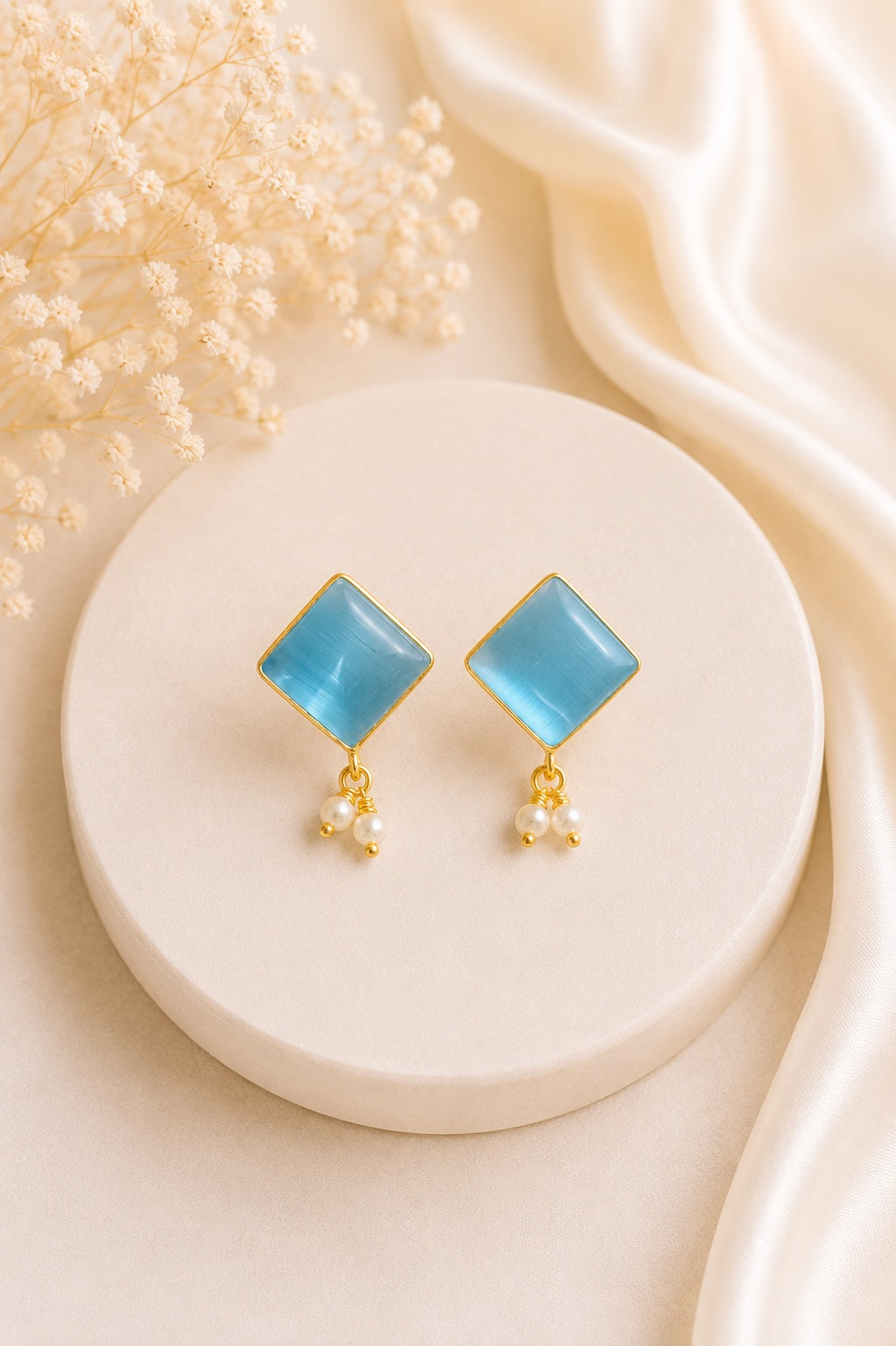 Esme Drop Stud Earrings