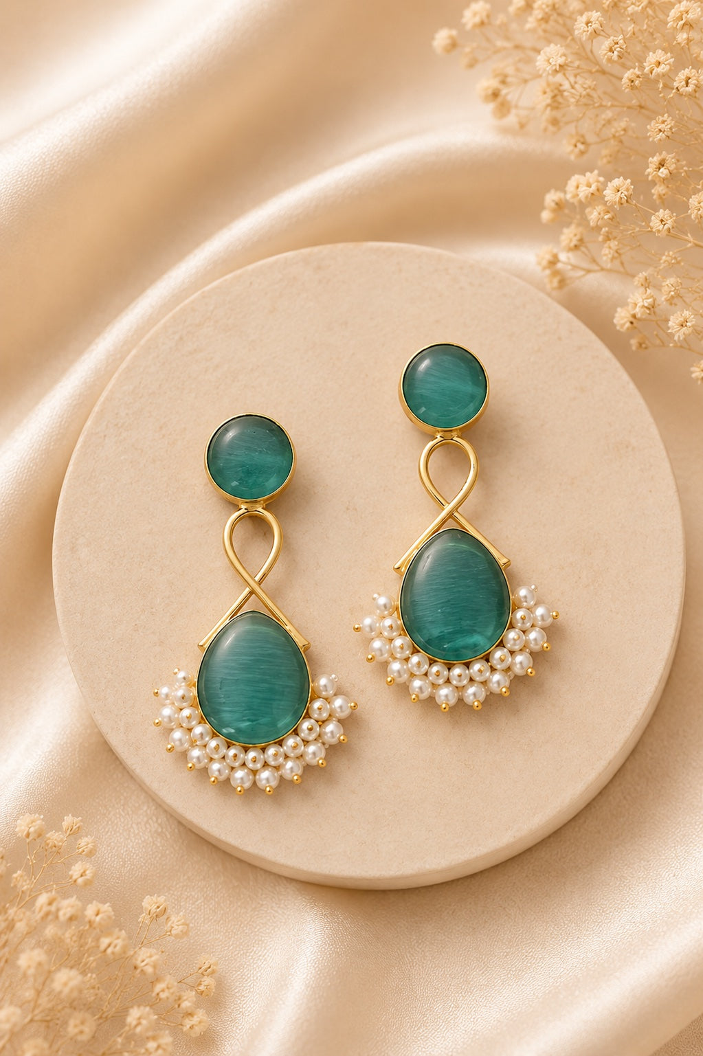 Infinity Drop Earrings