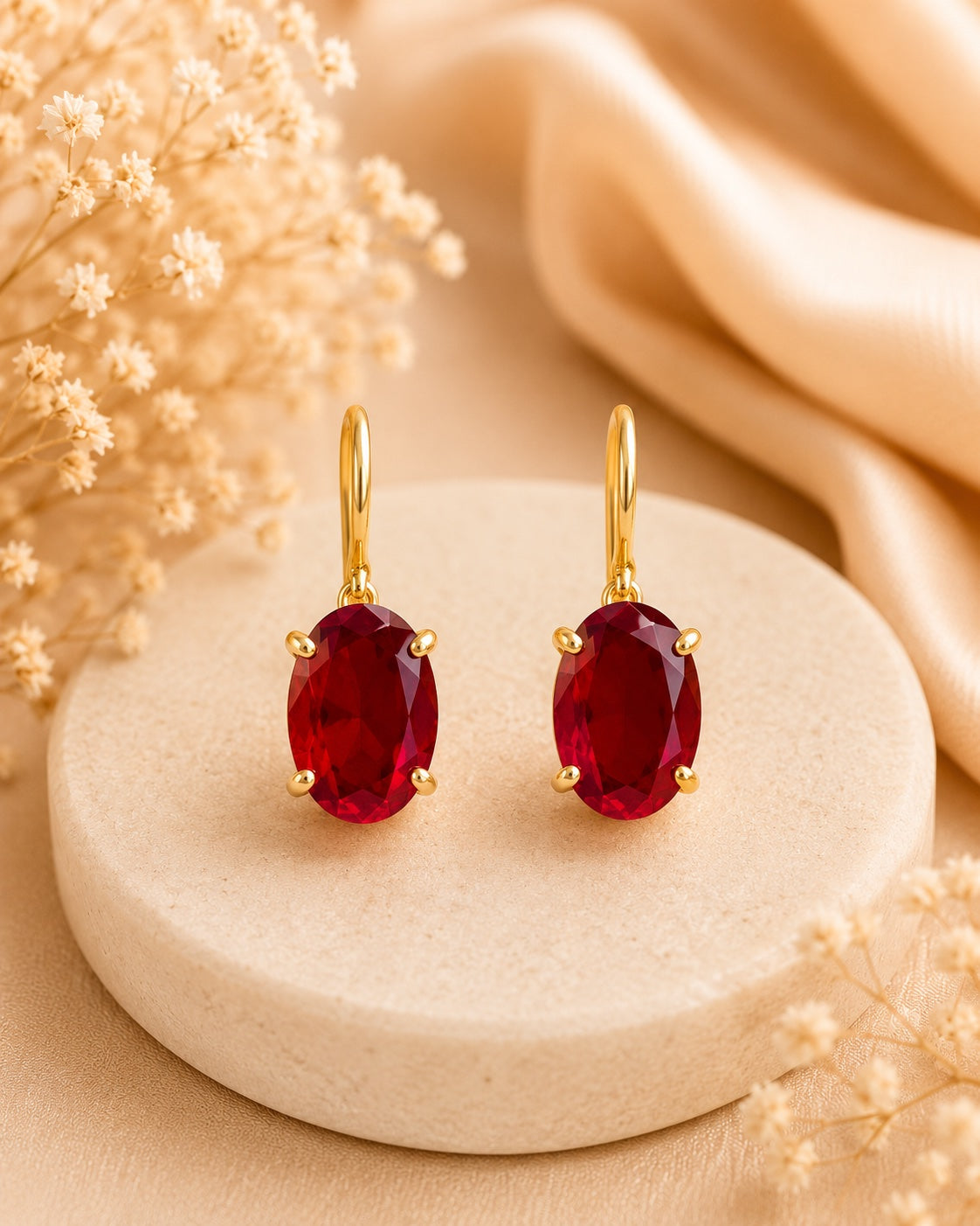 Crimson Grace Earrings