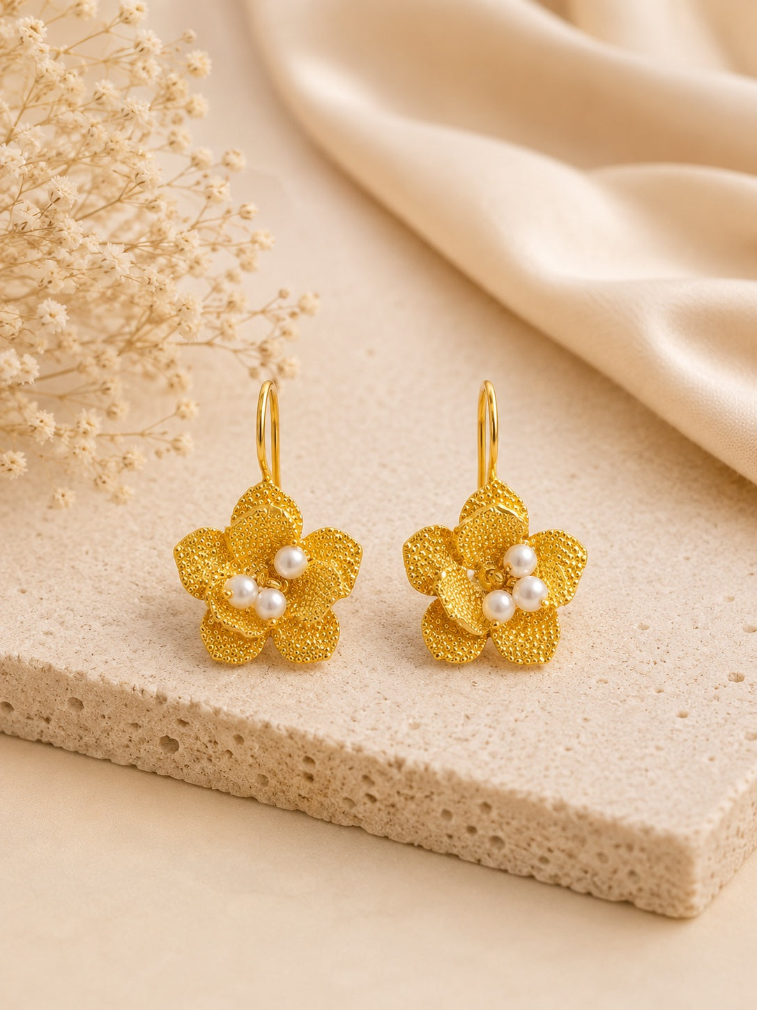 Amara Bloom Hoop Earrings