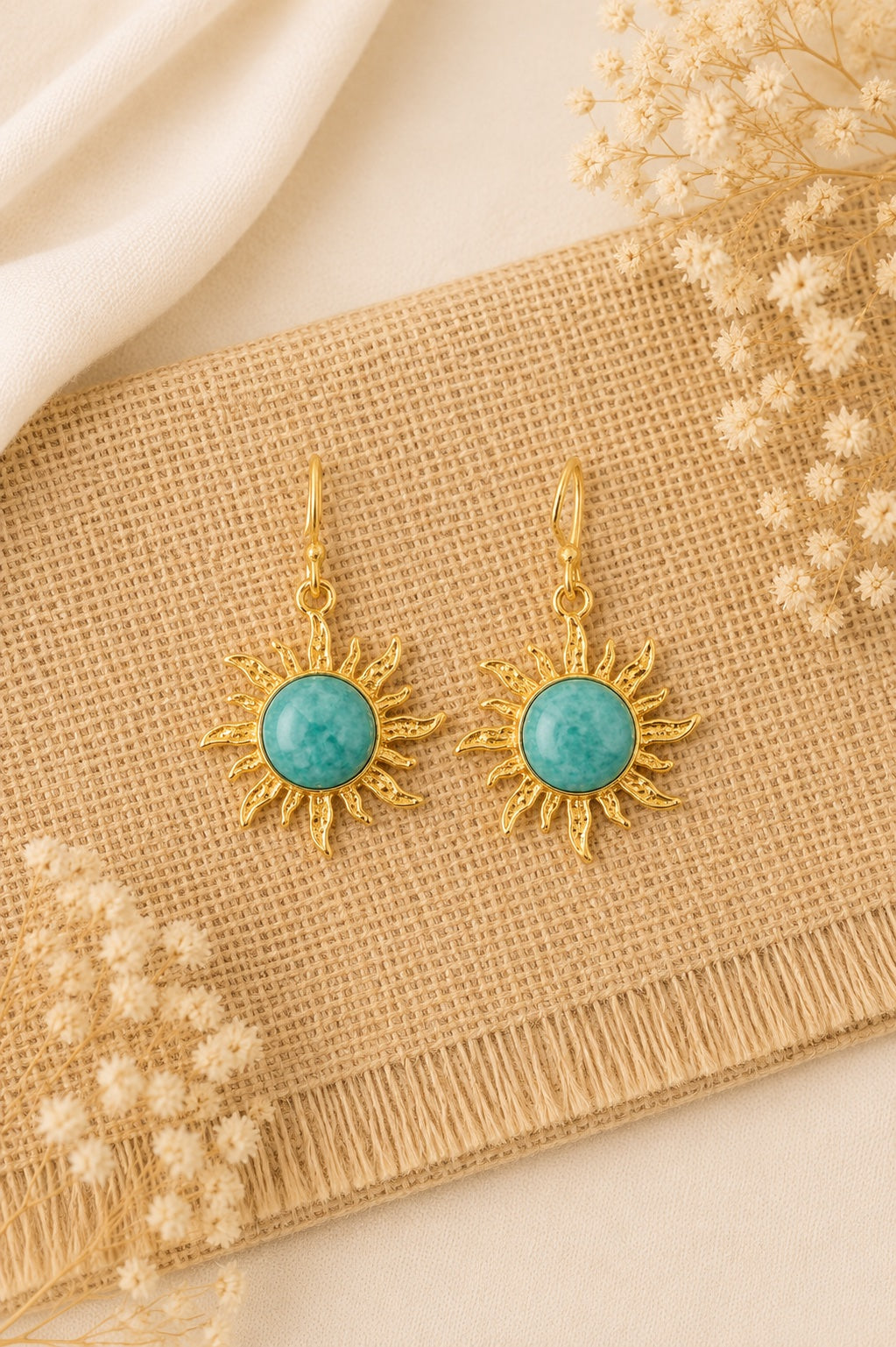 Solara Sunburst Earrings
