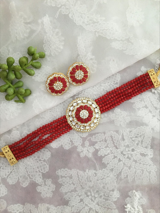 Parul AD Choker Necklace