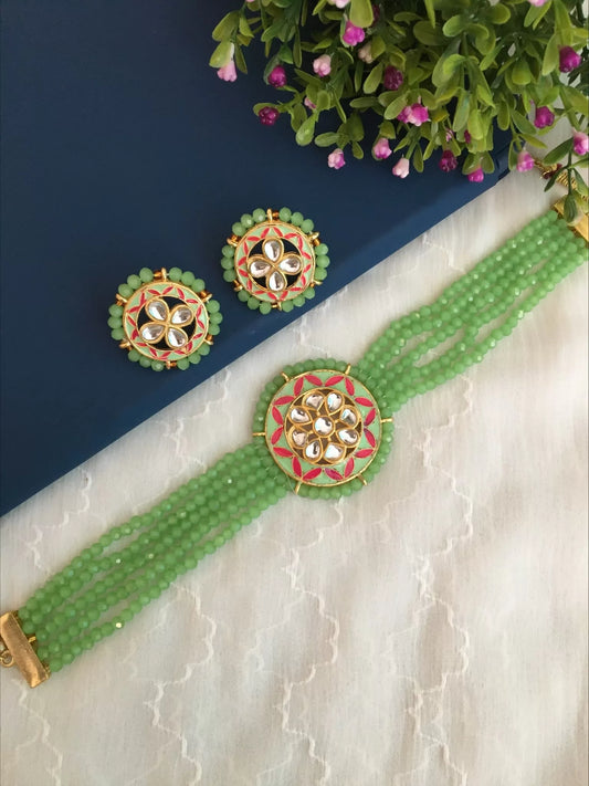 Paisley Choker Set