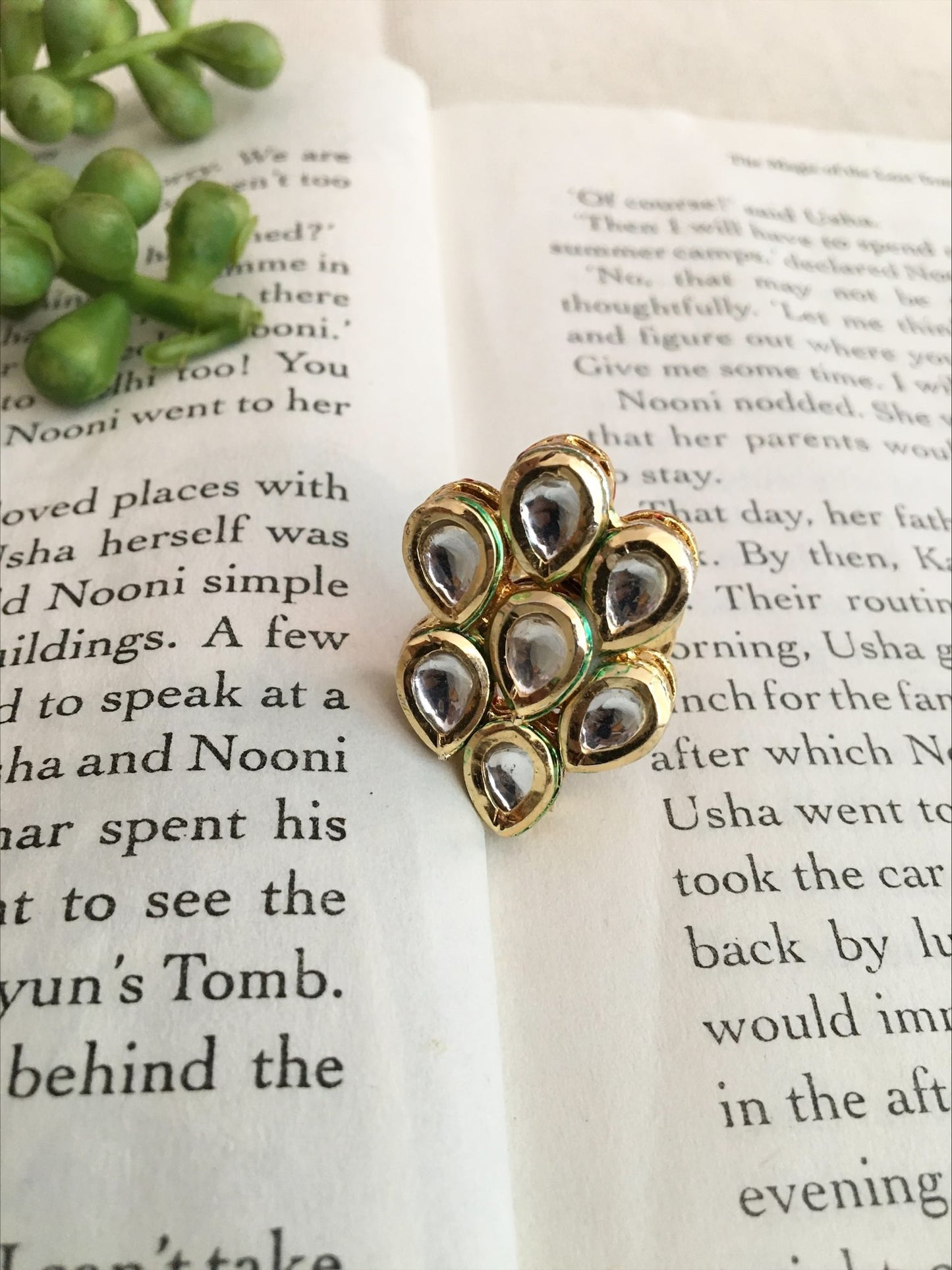 Laiba Kundan Ring