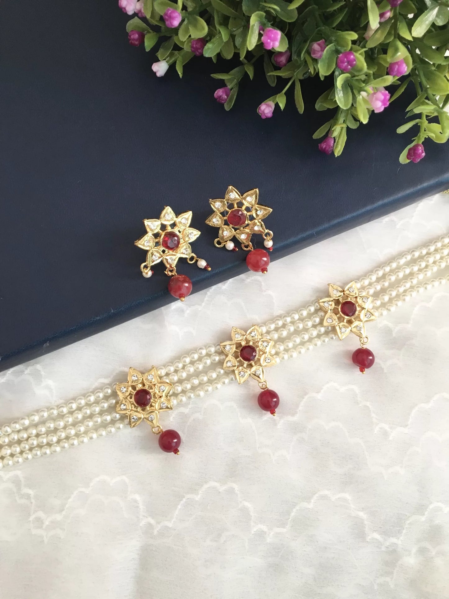 Tanya Choker Necklace Set