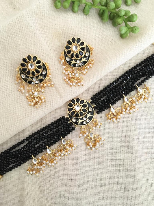 Parinita Kundan Meenawork Necklace