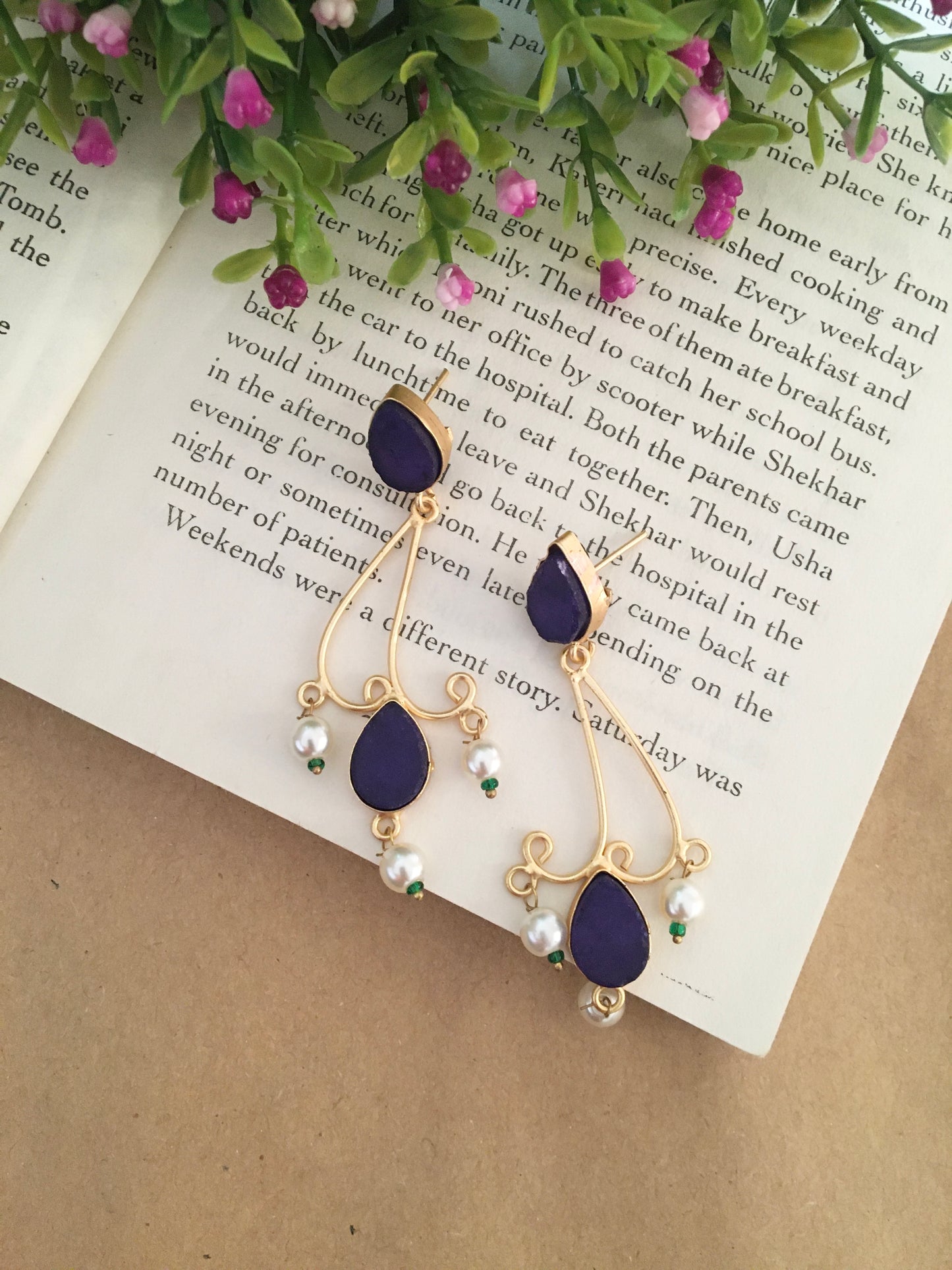 Freya Chandelier Drop Earrings