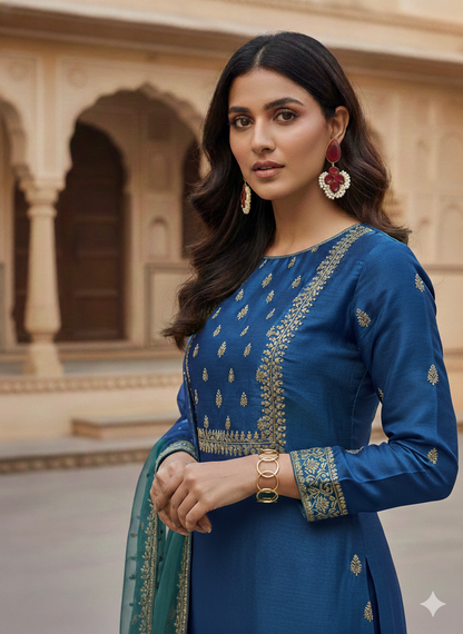 Pearl Bloom Statement Drop Earrings