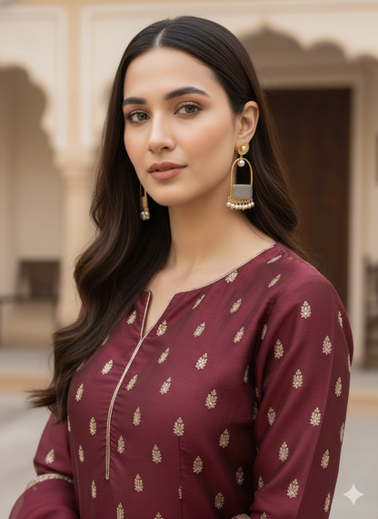 Pranavi Pearl Earrings