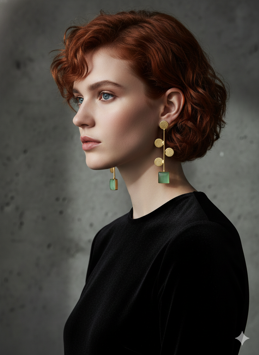 Dhana Statement Earrings