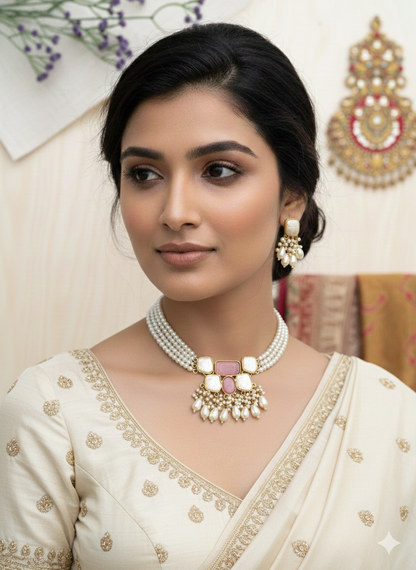 Pearl Multi-Strand Necklace Set