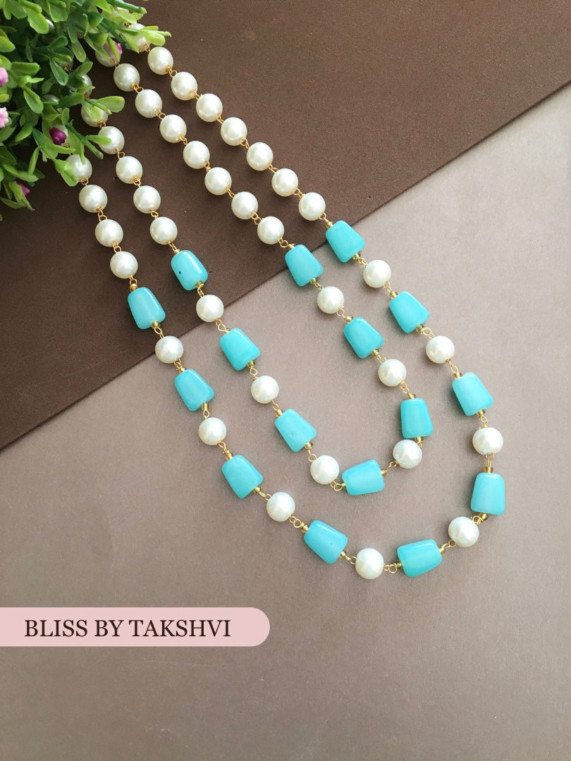 Glass Beads Double Layer Mala