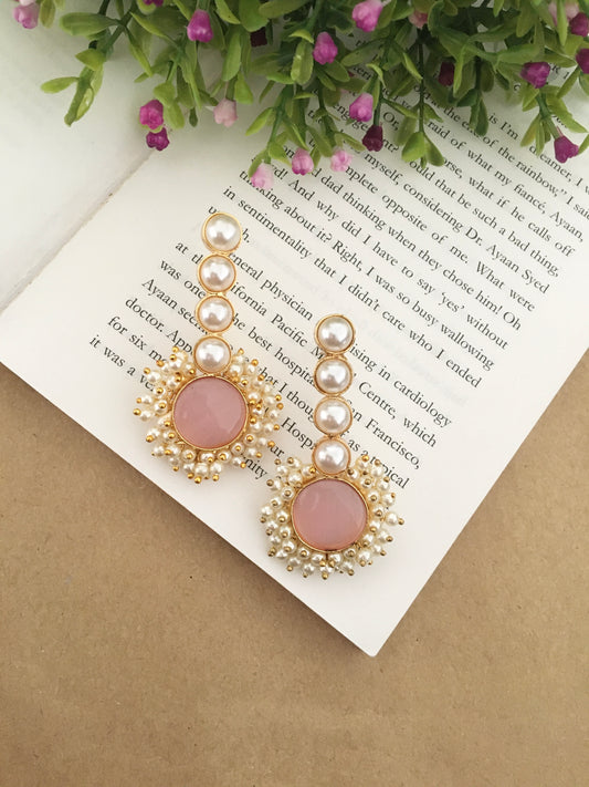 Warda Long Drop Earrings