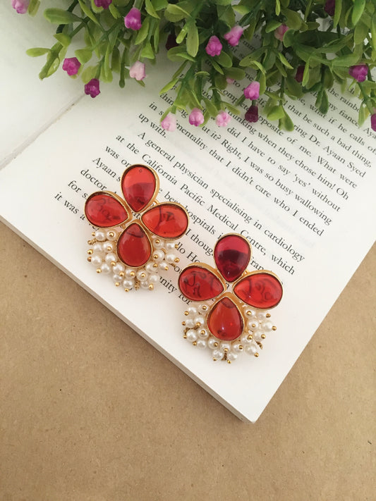 Unnati Flower Stud Earrings