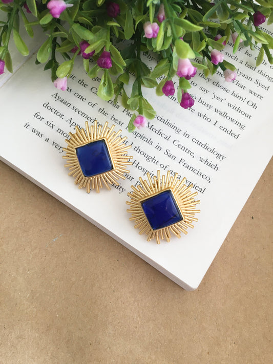 Shreyanshi Square Stud Earrings