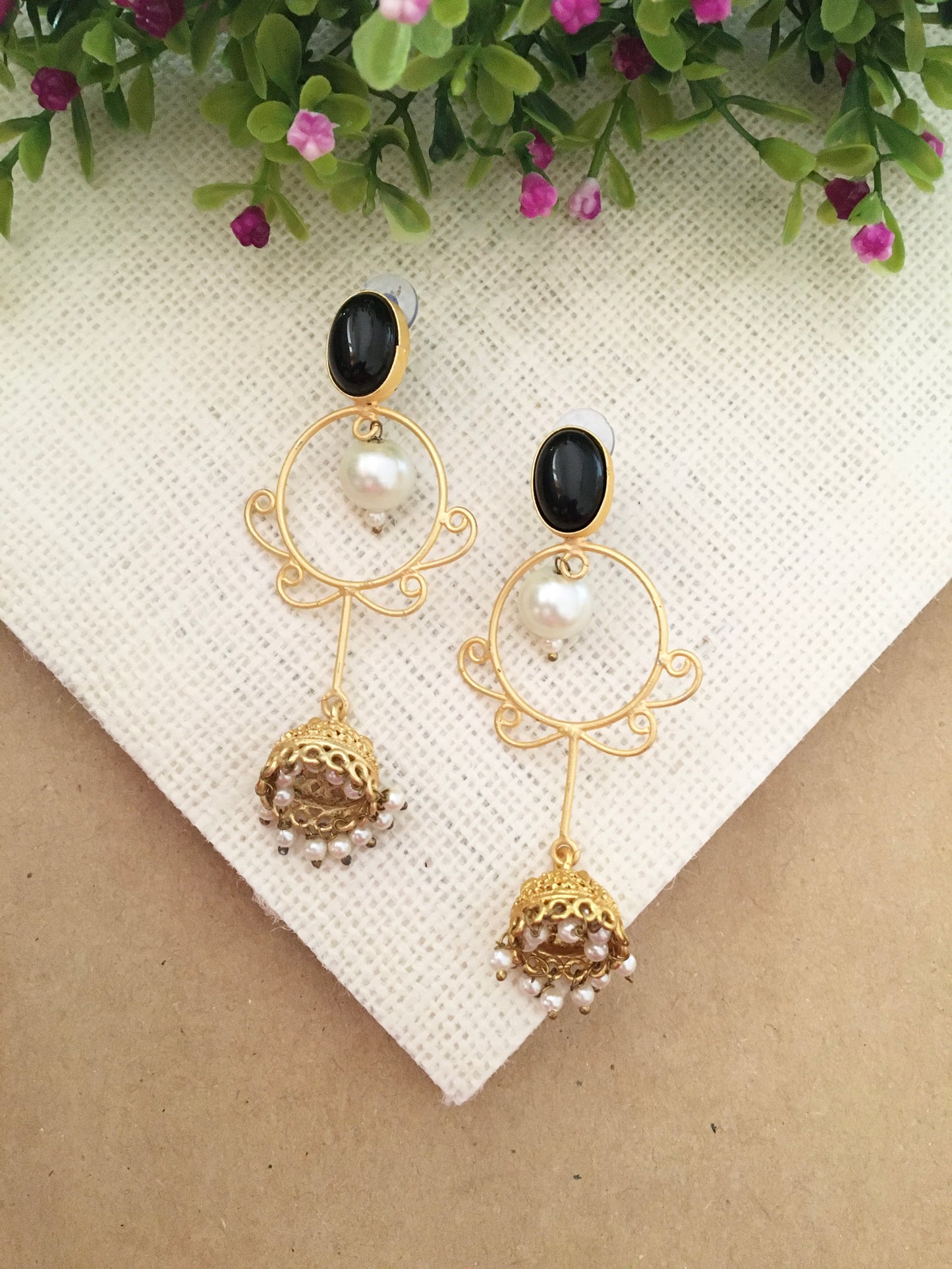 Haima Small Jhumki Drop Earring