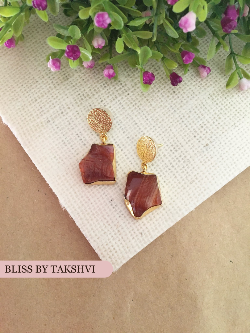 Agamya Natural Stone Earring