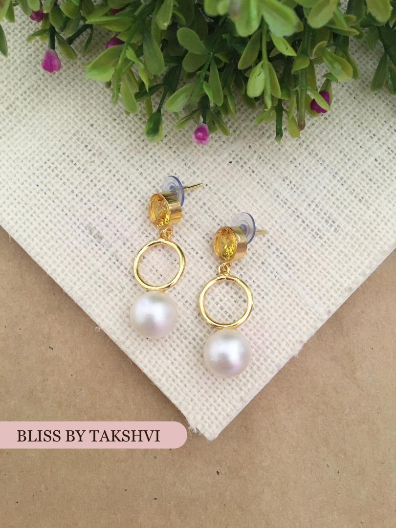 Yozana Pearl Drop Earring