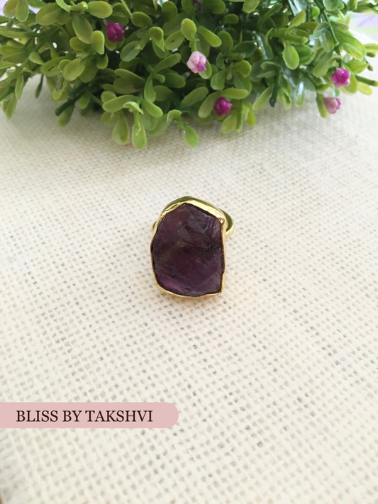 Virsa Raw Stone Ring