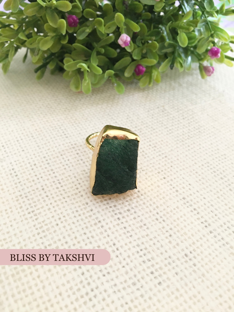 Shipra Druzy Adjustable Ring