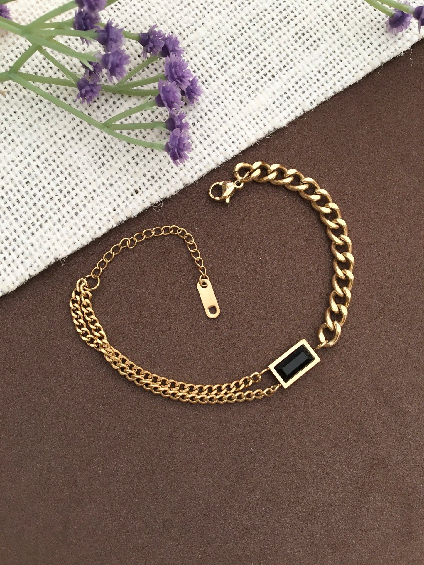 Floral Chain Bracelet