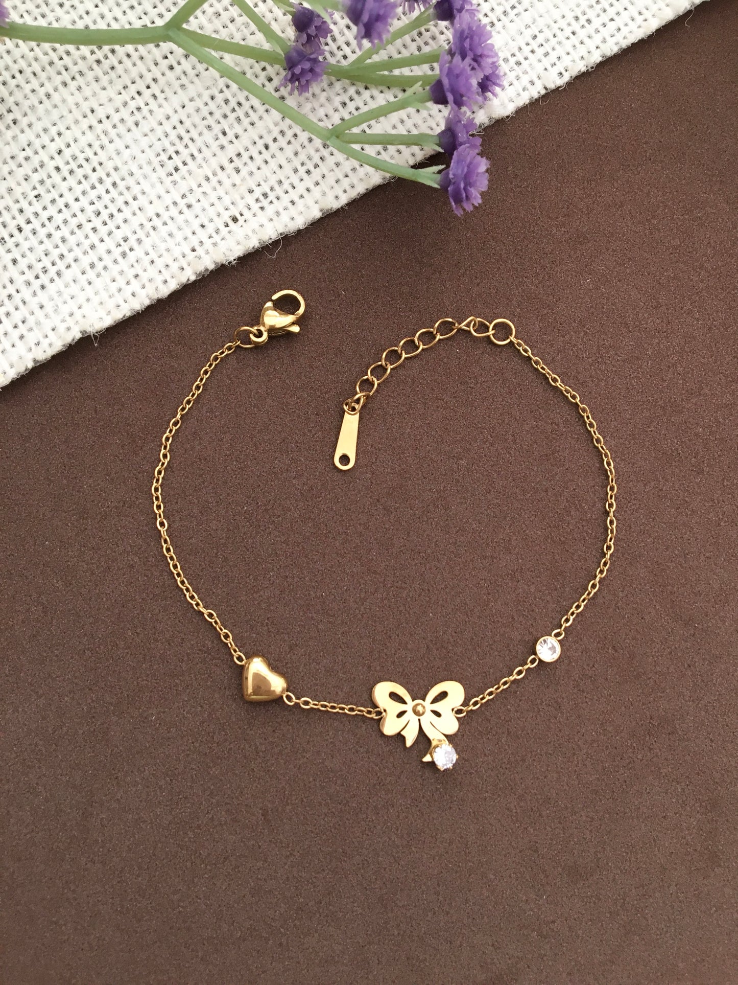 Floral Chain Bracelet