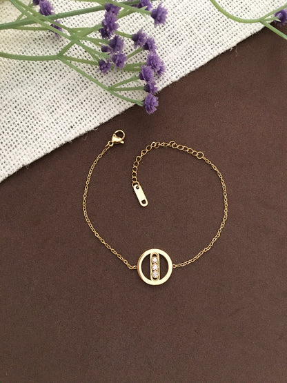 Floral Chain Bracelet