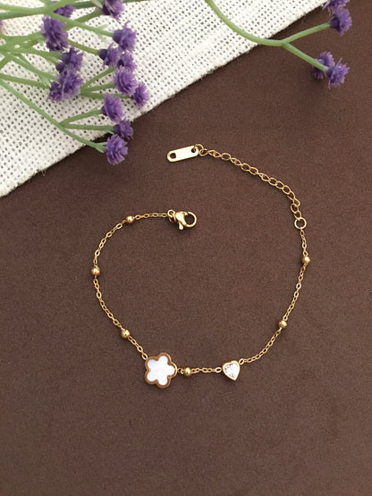 Floral Chain Bracelet